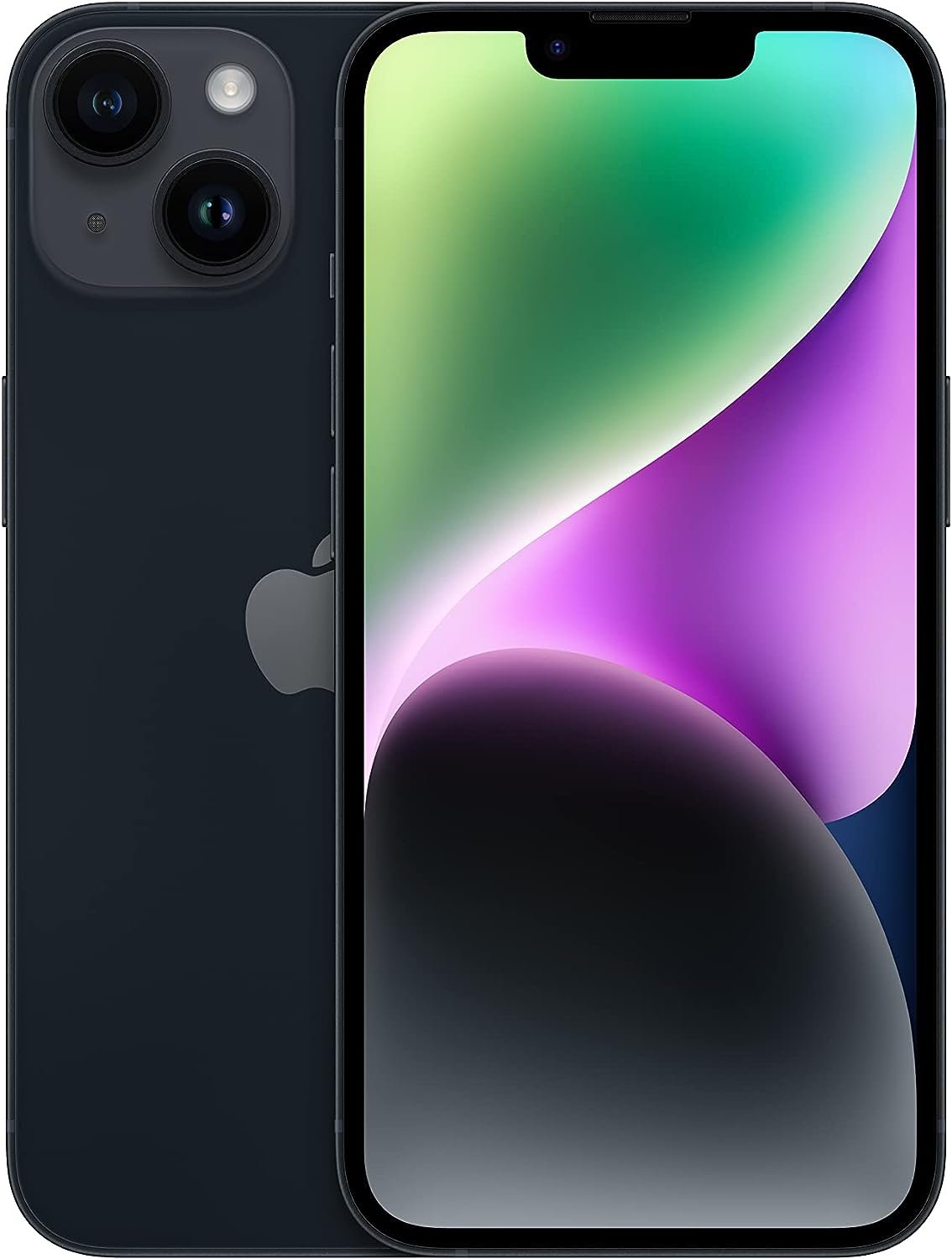 Apple iPhone 14, 128 Go, minuit - Débloqué (Premium renouvelé) – Image 2