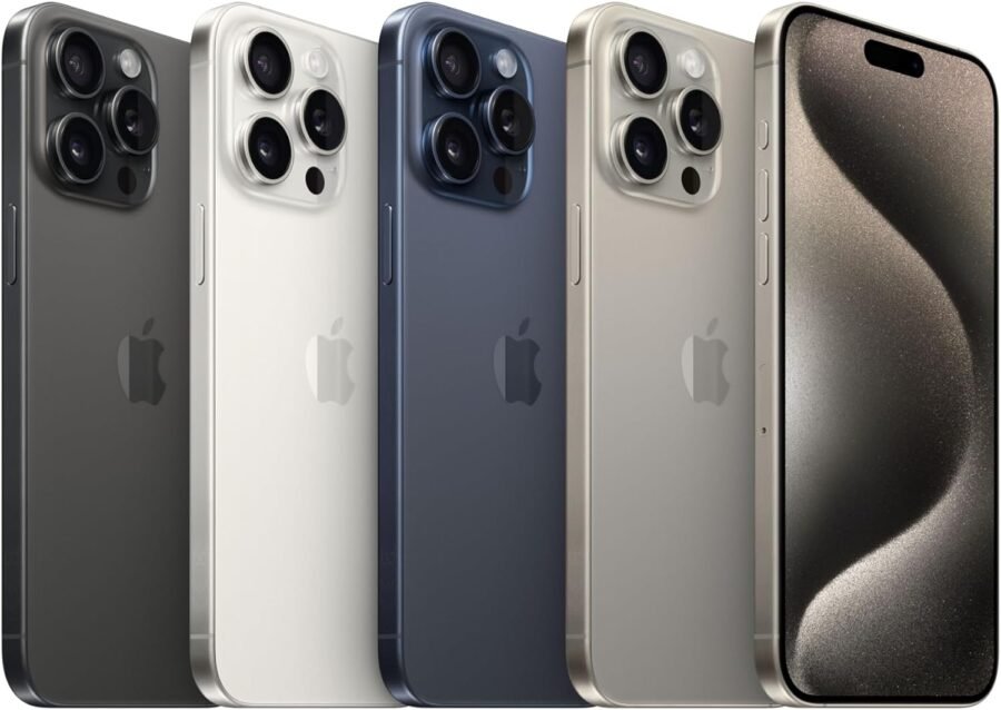 Apple iPhone 15 Pro (128 Go) - Titane Bleu