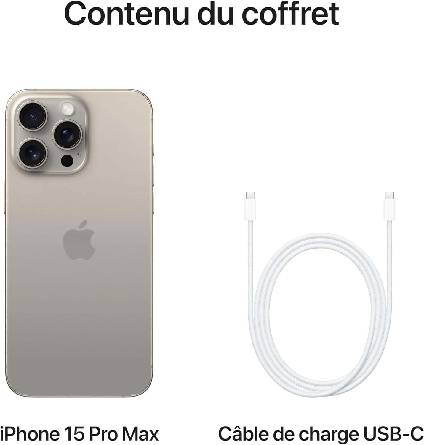 Apple iPhone 15 Pro (1 to) - Titane Bleu – Image 2