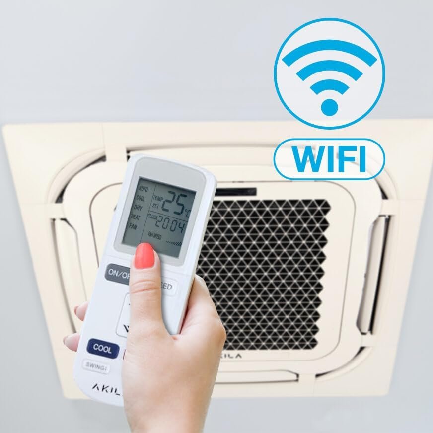 Climatisseur Réversible fixe cassette - 18000 BTU - 5600W - Air Conditionné Fixe. – Image 2