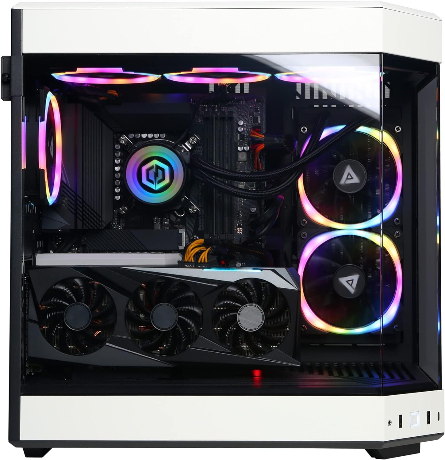 CyberPowerPC Gamer Xtreme VR PC de jeu, Intel Core i9-13900KF 3,0 GHz, GeForce RTX 4070 12 Go, 16 Go DDR5, SSD NVMe 1 To, Wi-Fi prêt et Windows 11 Famille (GXiVR8080A36) – Image 2
