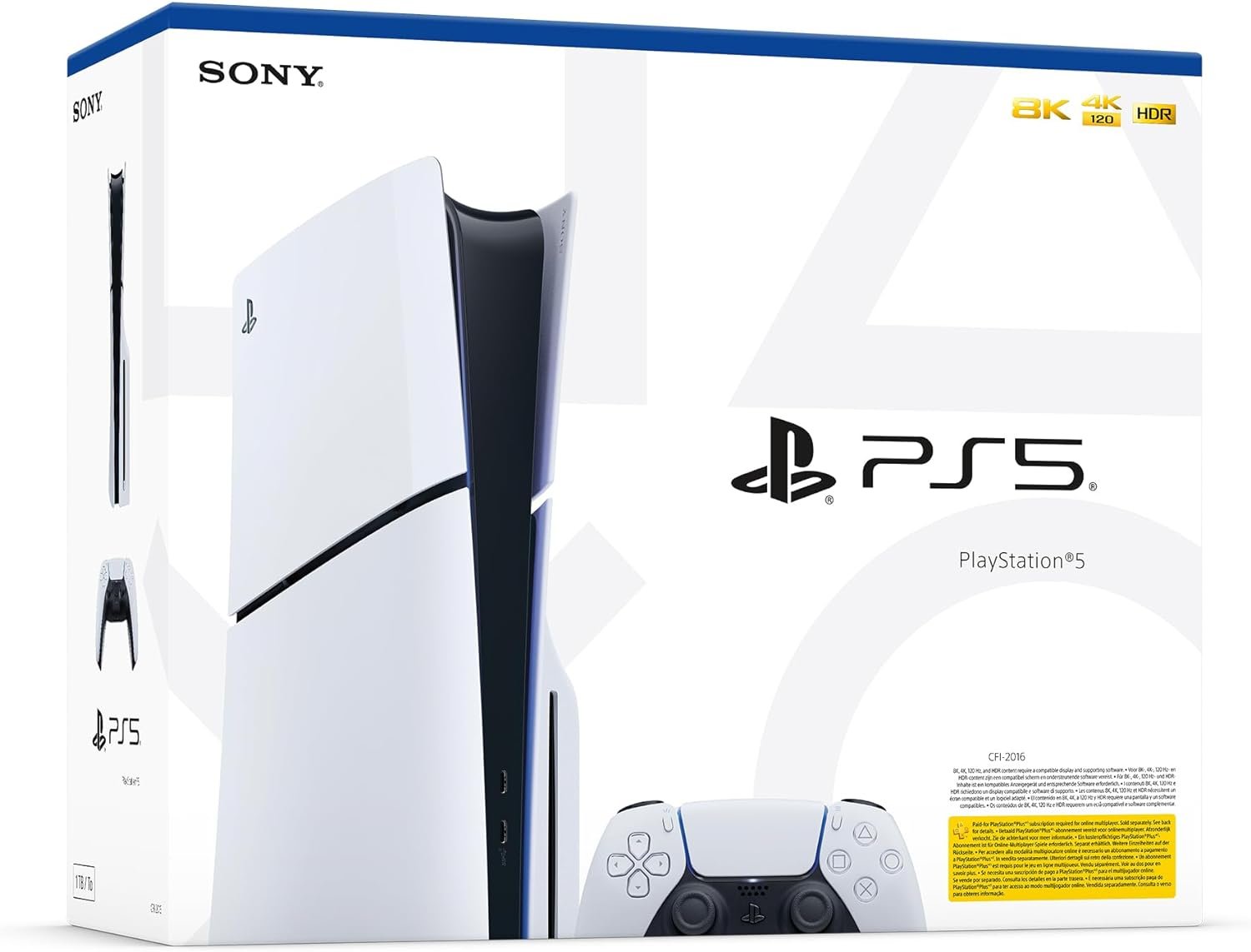 Playstation 5 Console: Disc Edition (SLIM) (EU) /PS5 – Image 2