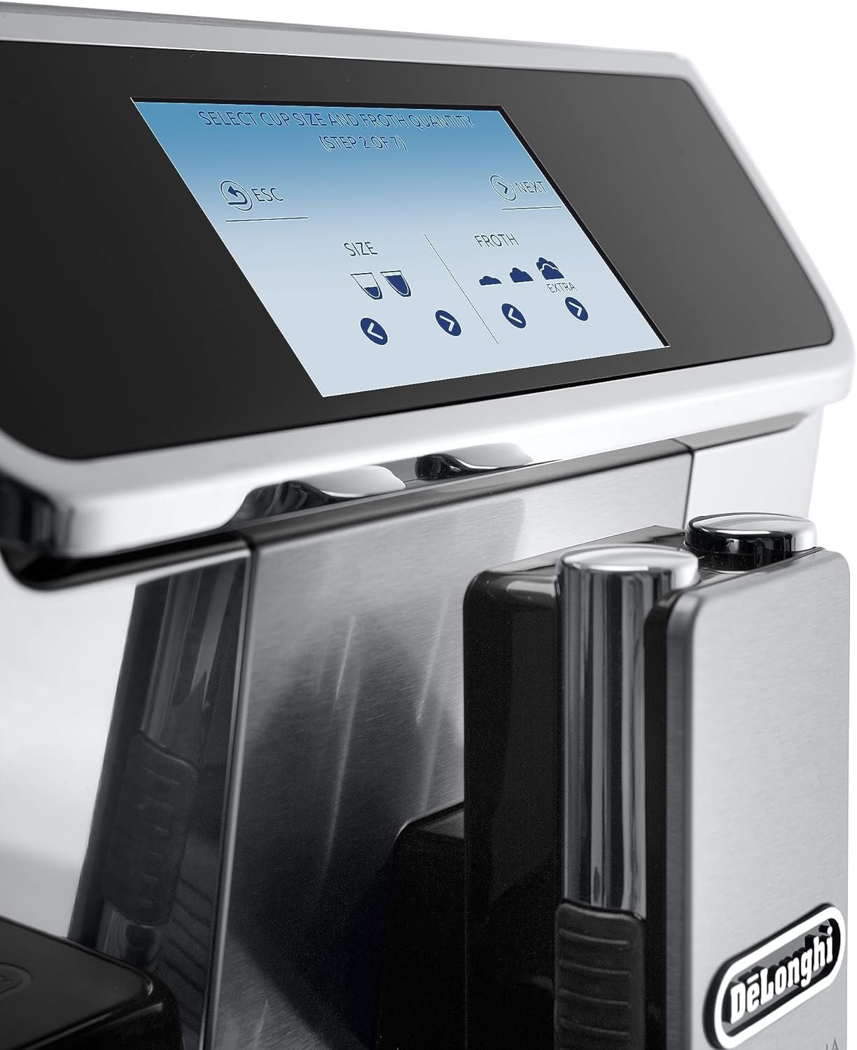 De'Longhi PrimaDonna Elite Experience ECAM 656.85.MS Autonome Entièrement Automatique Machine à Expresso Noir. – Image 5