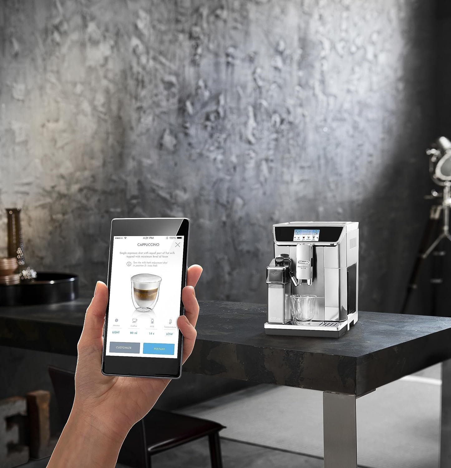 De'Longhi PrimaDonna Elite Experience ECAM 656.85.MS Autonome Entièrement Automatique Machine à Expresso Noir. – Image 3