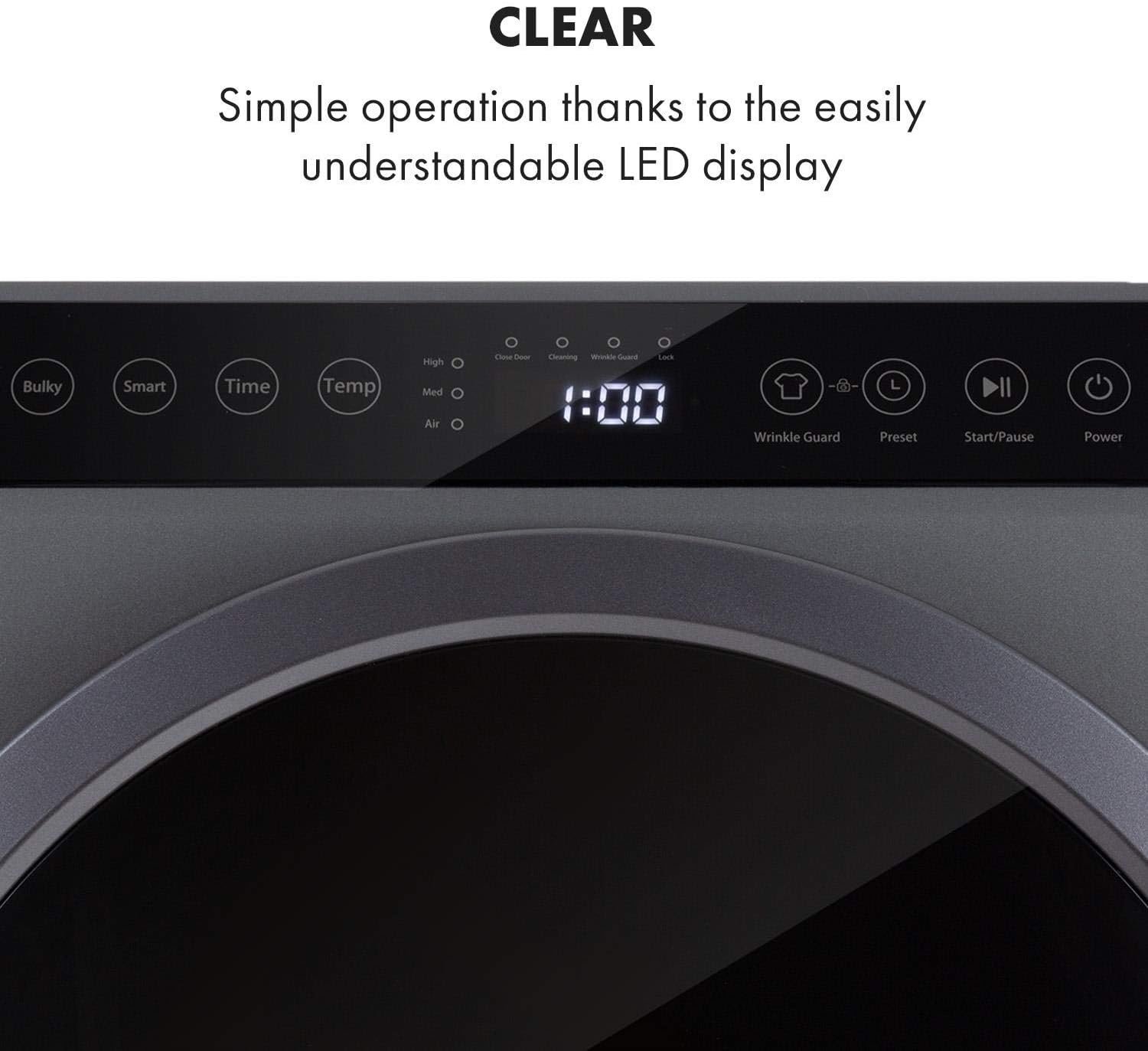 KLARSTEIN EZ Dry - Sèche-linge par extraction, chargeur frontal, 1500 W, pose libre/encastré, 6 kg – Image 4
