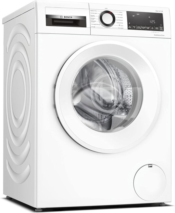 Bosch WGG04209FR - Lave-linge front - Série 4 - EcoSilence Drive - 9 kg - 1200 trs/min - 63 l - Blanc